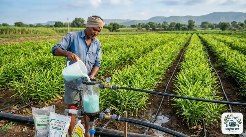 आले पिकाचे Fertilizer Management