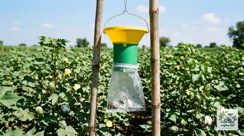 कामगंध सापळ्यांचे प्रमुख प्रकार (Types of Pheromone Traps)