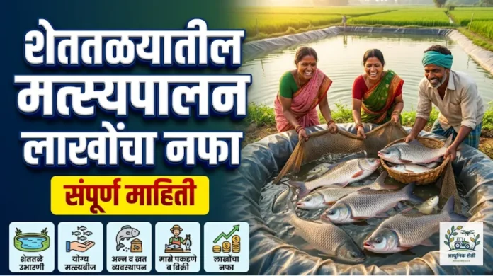शेततळ्यातील मत्स्यपालन व्यवसाय
