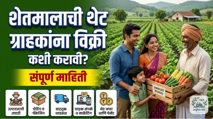 शेतमालाची थेट ग्राहकांना विक्री कशी करावी