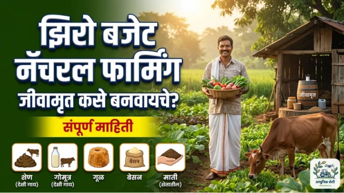 झिरो बजेट नॅचरल फार्मिंग आणि जीवामृत फायदे