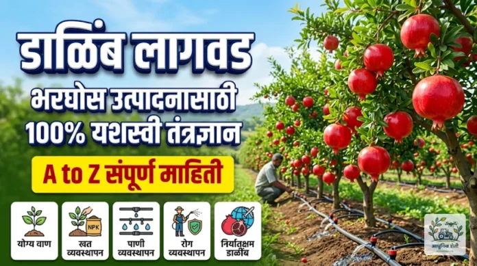 आधुनिक डाळिंब लागवड