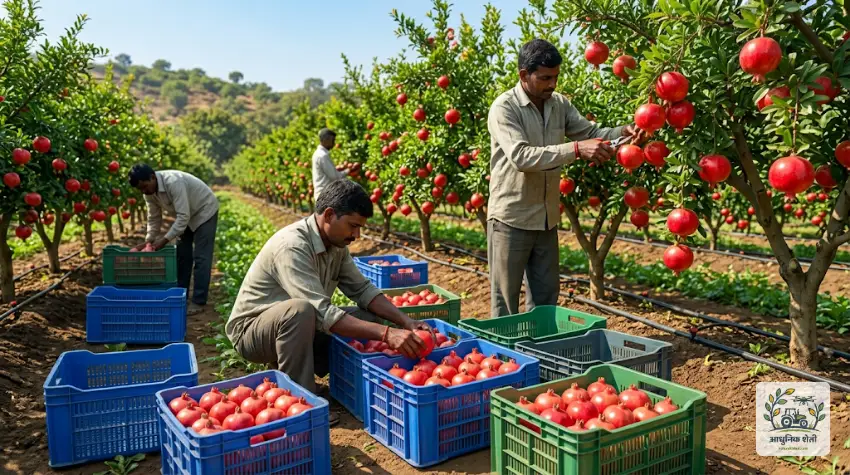 काढणी (Harvesting) आणि प्रतवारी (Grading)