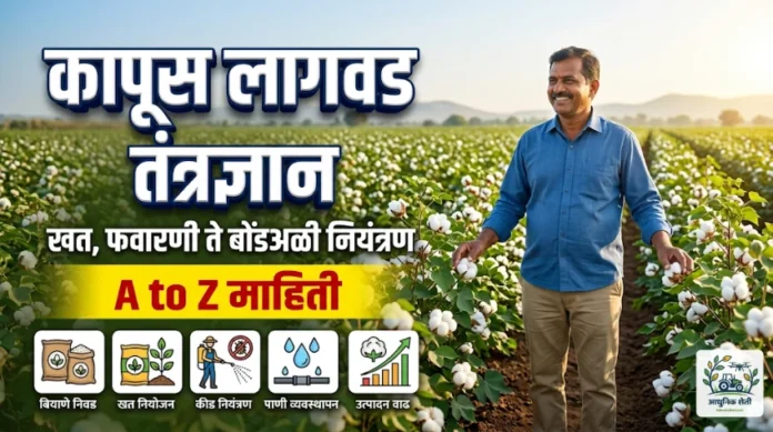 आधुनिक कापूस लागवड तंत्रज्ञान आणि शेतकरी
