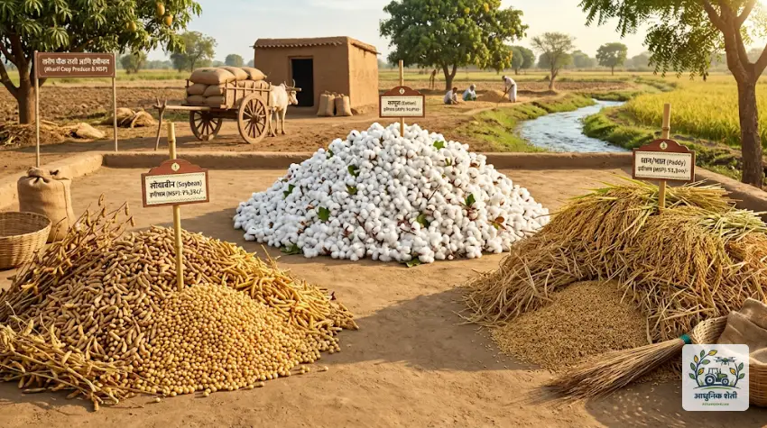 खरीप पिकांचे हमीभाव (MSP)