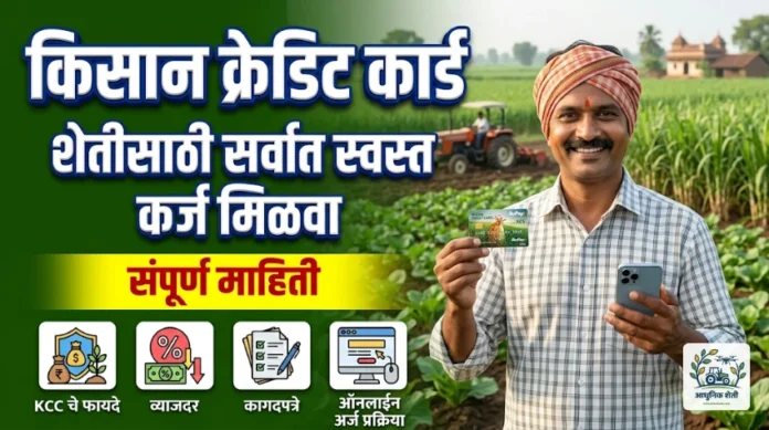 किसान क्रेडिट कार्ड (KCC Loan) योजनेची संपूर्ण माहिती