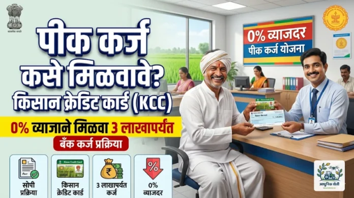 पीक कर्ज कसे मिळवावे Kisan Credit Card