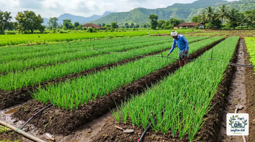 कांदा रोपवाटिका व्यवस्थापन (Nursery Management of Onion)