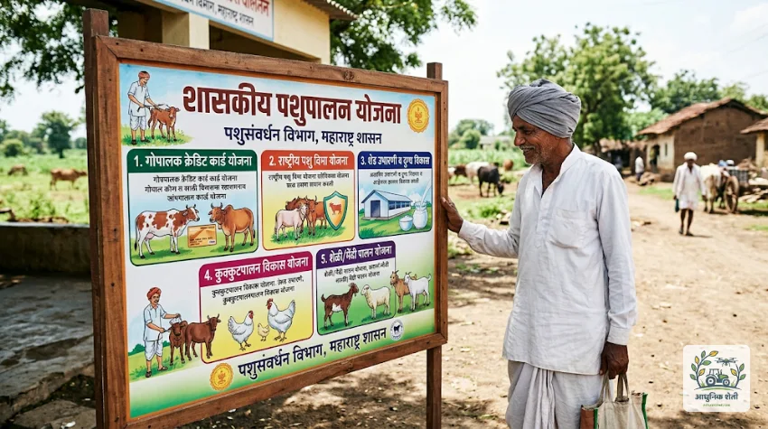महाराष्ट्रातील प्रमुख पशुपालन व शेळीपालन योजना