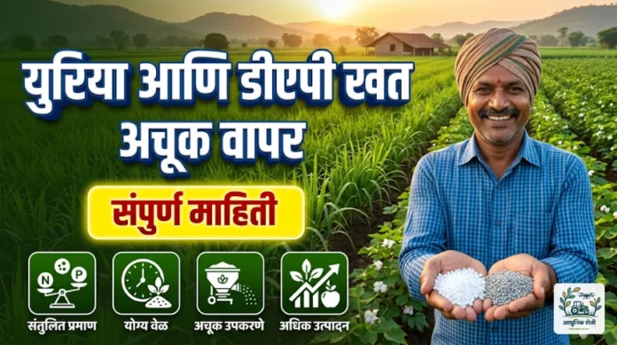 युरिया आणि डीएपी खतांचा अचूक वापर