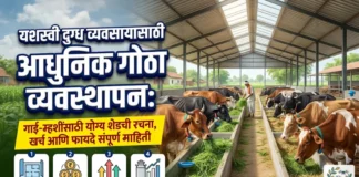 यशस्वी दुग्ध व्यवसायासाठी आधुनिक गोठा व्यवस्थापन: संपूर्ण माहिती (Modern Dairy Farm Shed) आधुनिक गोठा व्यवस्थापन आणि शेड डिझाईन
