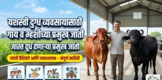 यशस्वी दुग्ध व्यवसायासाठी गाय व म्हशीच्या प्रमुख जाती (Top High Yielding Breeds) यशस्वी दुग्ध व्यवसायासाठी गाय व म्हशीच्या प्रमुख जाती (Top High Yielding Breeds)