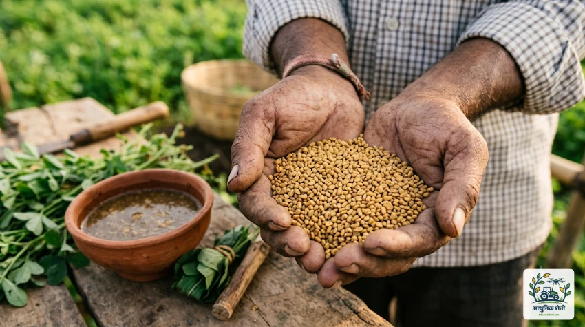 मेथी बियाणे आणि बीजप्रक्रिया