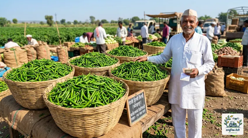 मिरचीची साठवणूक आणि मार्केटिंग टिप्स