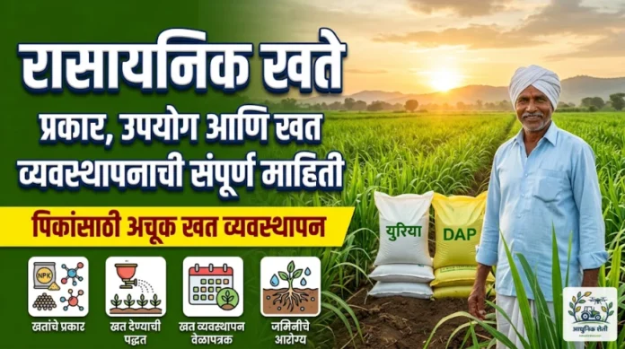 रासायनिक खते (Chemical Fertilizers): प्रकार, उपयोग आणि खत व्यवस्थापनाची संपूर्ण माहिती