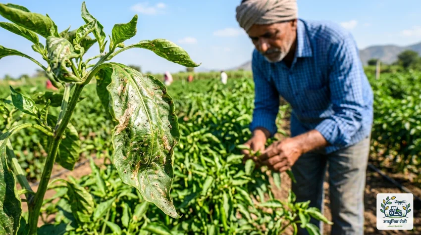 फुलकिड्यांमुळे पिकांचे होणारे मुख्य नुकसान