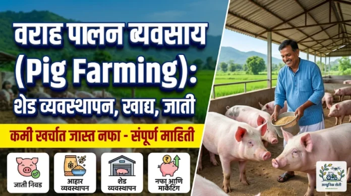 Title (H1): वराह पालन व्यवसाय (Pig Farming)