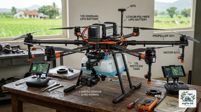 कृषी ड्रोन (Agri Drone) म्हणजे नेमके काय?